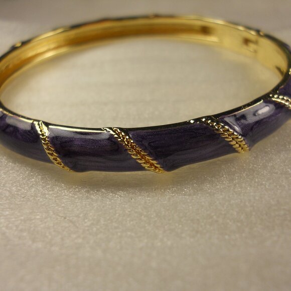 Fashion Jewelry Jewelry - Hinged Enamel Bracelet 330